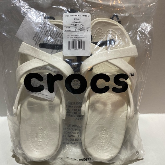 crocs meleen crossband sandal